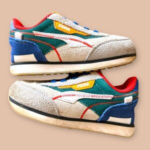 {PUMA} Future Rider New Heritage Toddler Sneaker, Size 9